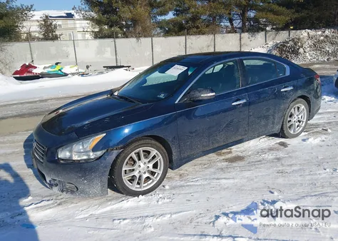 2010 Nissan Maxima 3.5 Sv из США, поврежденный, VIN 1N4AA5AP4AC838970